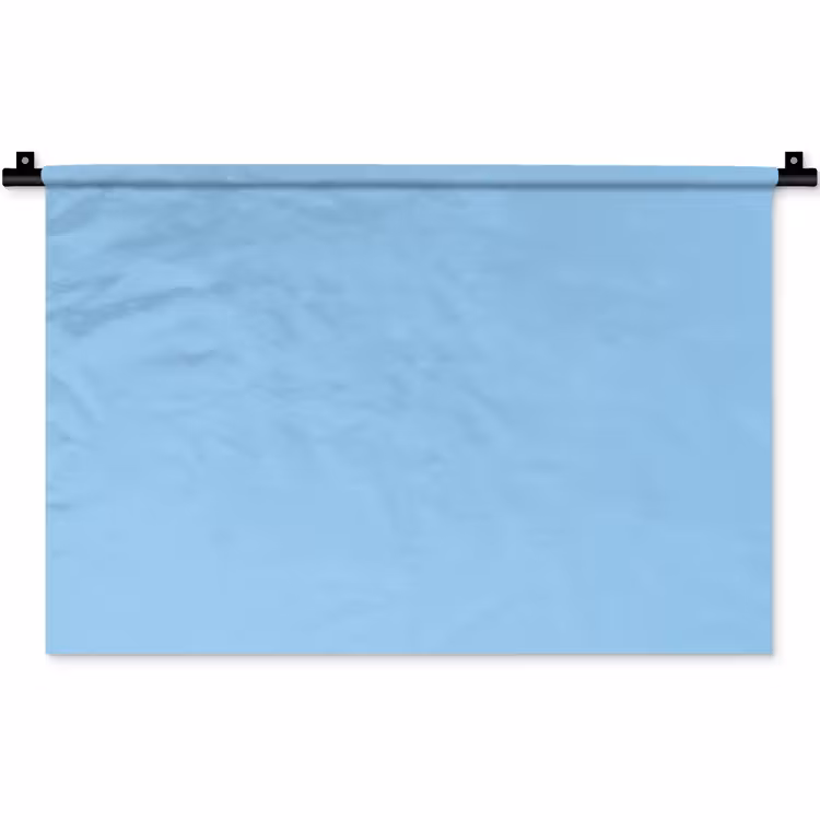 Baby - Blue - Blauw Wandkleed katoen klein 269 -zz3d