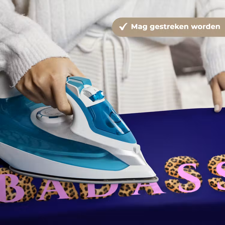 Badass - Panterpint - Schaduw - Roze Wandkleed katoen klein -sfeer9