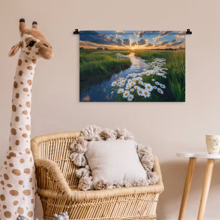 Beekje - Landschap - Margriet Wandkleed katoen klein -wsfeer5_kind