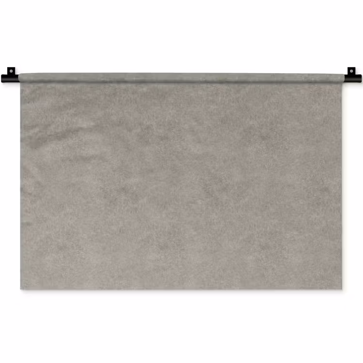 Beton - Grijs - Patronen - Industrieel Wandkleed katoen klein 269 -zz3d