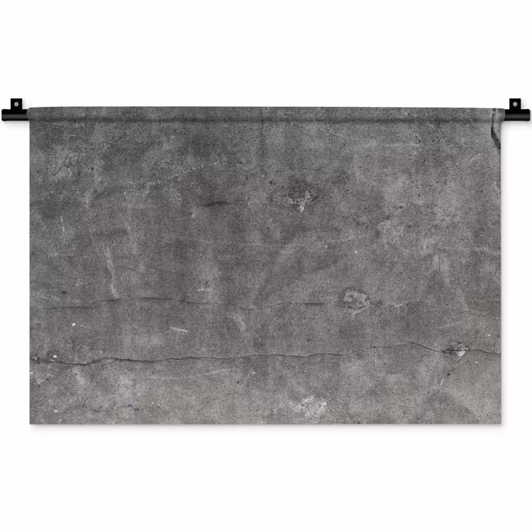 Beton - Muur - Cement Wandkleed katoen klein -zz3d