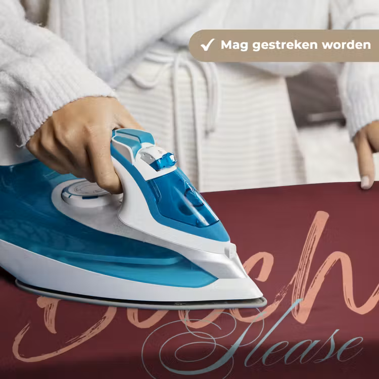 Bitch please - Rood - Blauw Wandkleed katoen klein -sfeer9