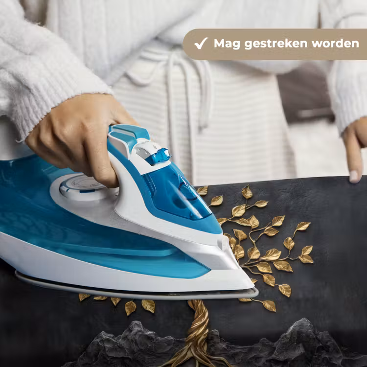 Bladeren - Goud - Boom - Rots Wandkleed katoen klein -sfeer9