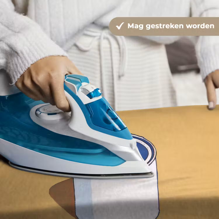 Blikje - Minimalistisch - Blauw - Illustratie Wandkleed katoen klein -sfeer9