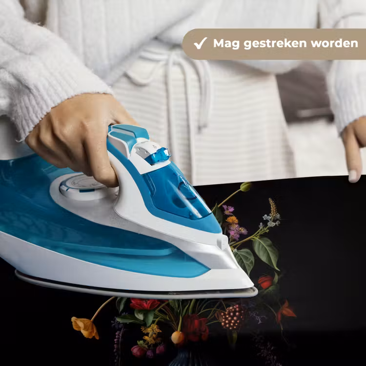 Bloemen - Bessen - Klassiek Wandkleed katoen klein -sfeer9