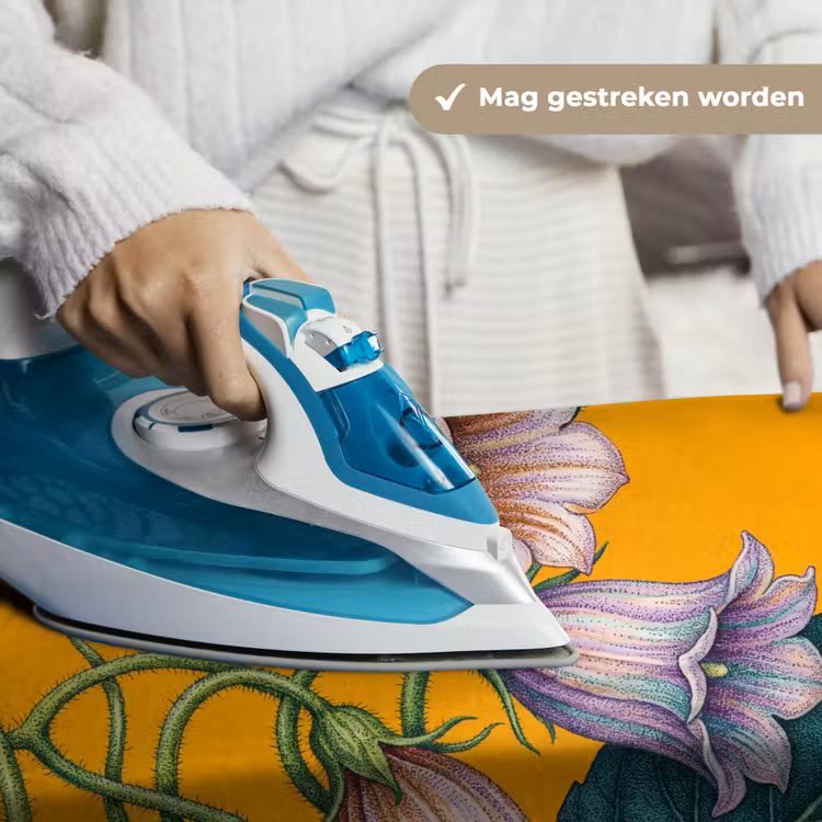 Wandkleed - Bloemen - Botanisch - Geel - Bloemen - Botanisch - Geel Wandkleed katoen klein