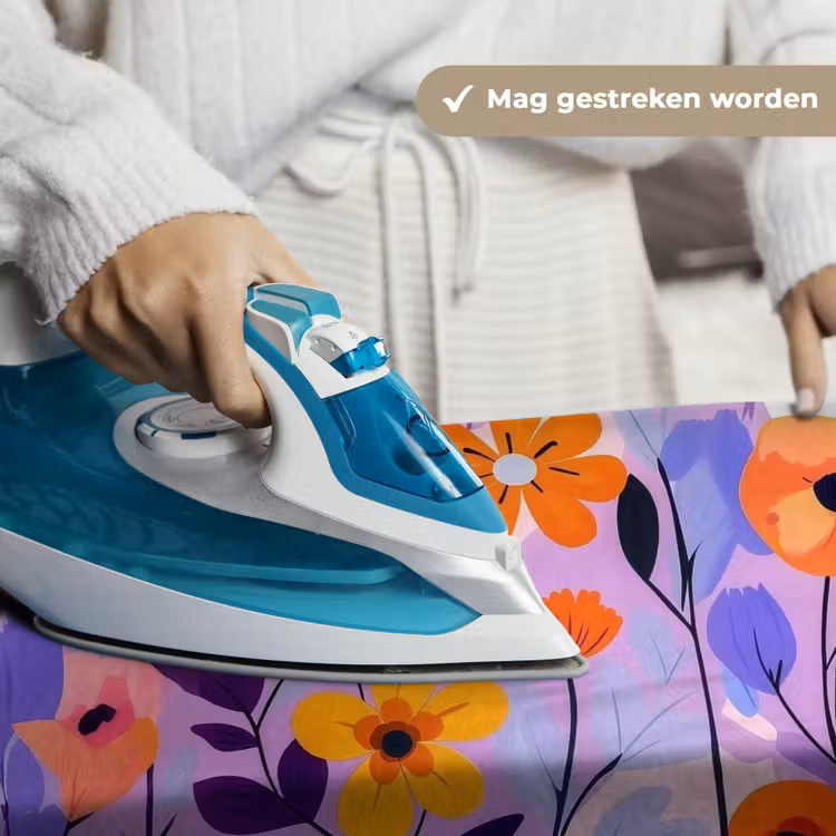 Bloemen - Kleurrijk - Bladeren Wandkleed katoen klein -sfeer9