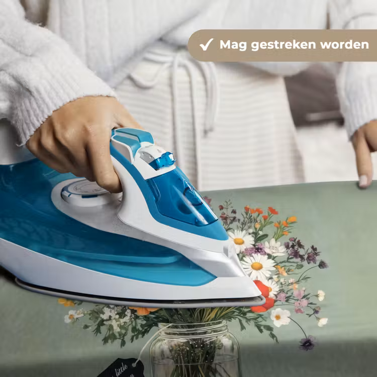 Bloemen - Vaas - Kaartje Wandkleed katoen klein -sfeer9