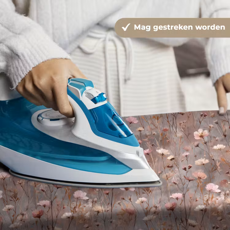Bloemen - Wild - Pastel Wandkleed katoen klein 269 -sfeer9