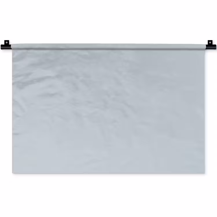 Blue - Bay - Blauw Wandkleed katoen klein 269 -zz3d