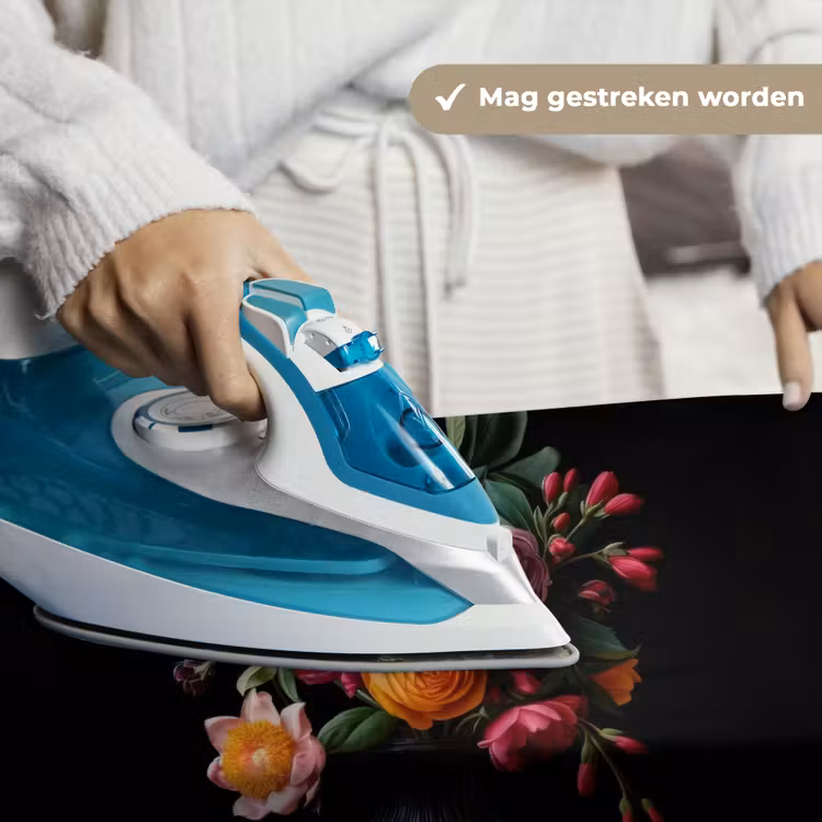 Boeket - Romantisch - Kleurrijk Wandkleed katoen klein -sfeer9