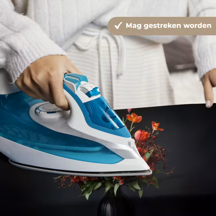 Boeket - Tulpen - Vaas - Rood Wandkleed katoen klein -sfeer9