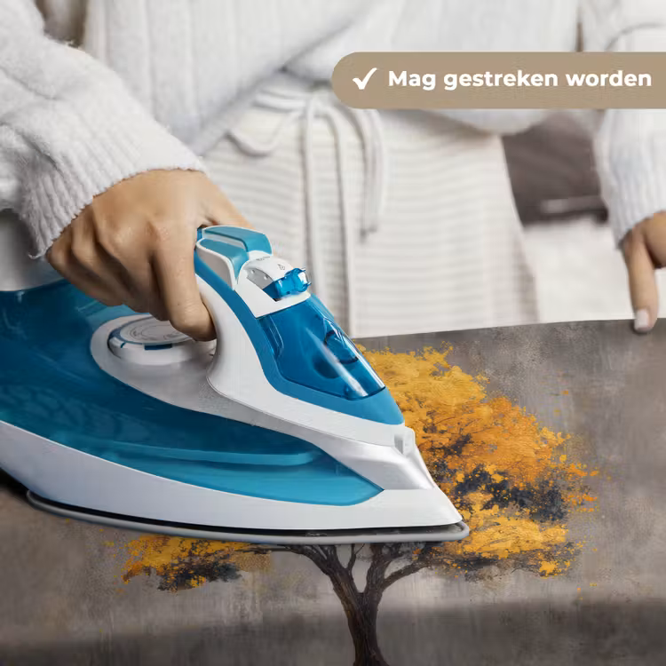 Boom - Bladeren - Goud - Abstract Wandkleed katoen klein -sfeer9