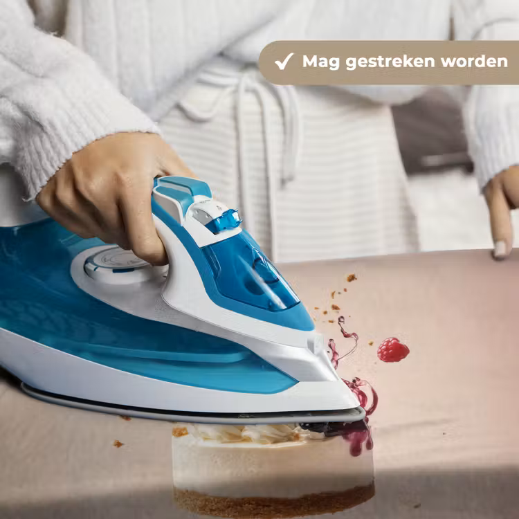Cheesecake - Eten - Roze - Taart Wandkleed katoen klein -sfeer9
