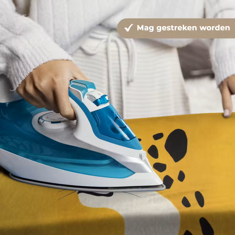 Cheetah - Illustratie - Geel Wandkleed katoen klein -sfeer9