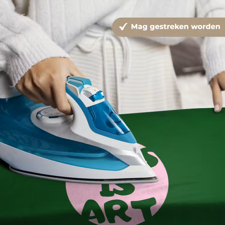 Cirkel - Roze - Tekst - Art Wandkleed katoen klein -sfeer9