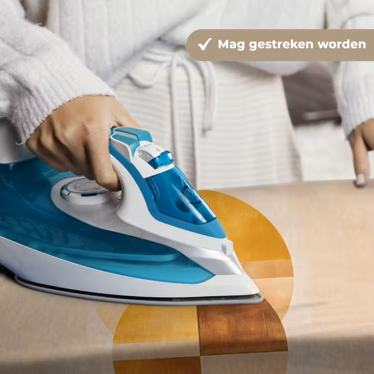 Cirkels - Geel - Minimalistisch Wandkleed katoen klein -sfeer9