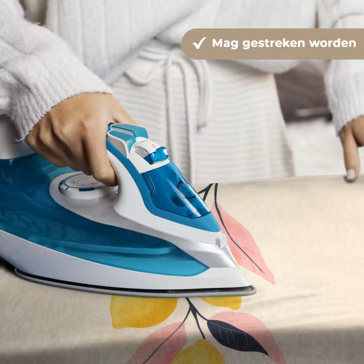 Citroenen - Felgeel - Tak - Bladeren Wandkleed katoen klein -sfeer9