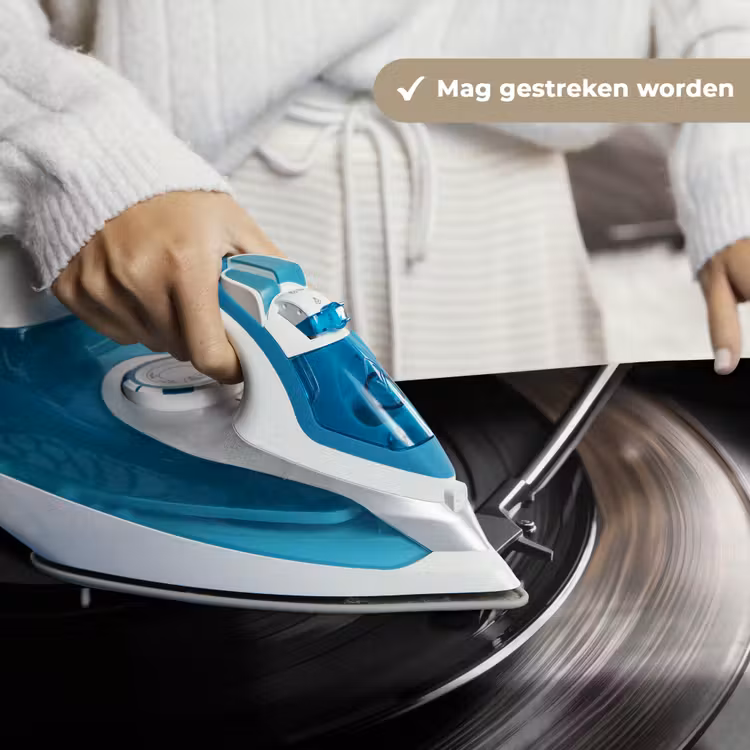 Close-up - Vinylplaat - Platenspeler - Zwart Wandkleed katoen klein -sfeer9