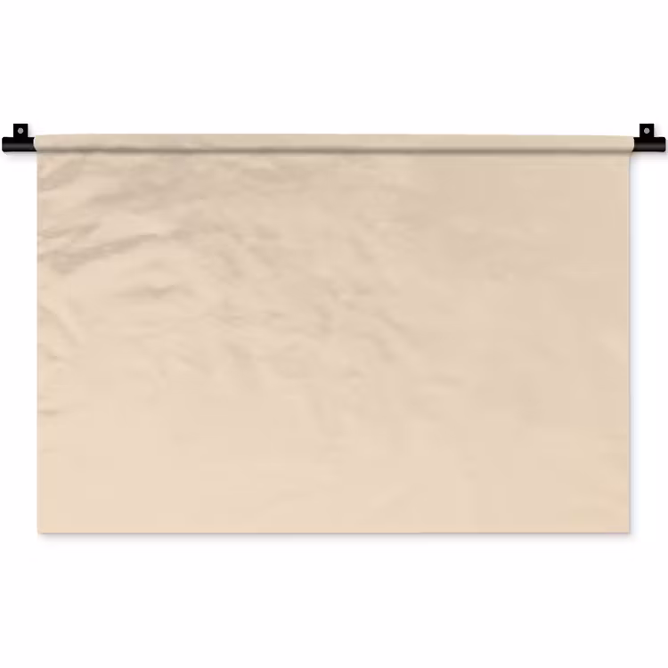Cream - Nude - Neutraal Wandkleed katoen klein 269 -zz3d