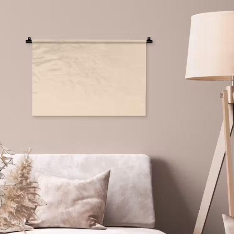 Cream - Nude - Neutraal Wandkleed katoen klein 269 -sfeer4