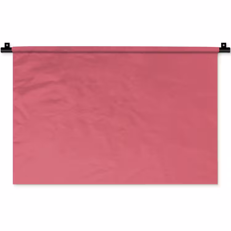 Crimson - Rose - Roze Wandkleed katoen klein 269 -zz3d