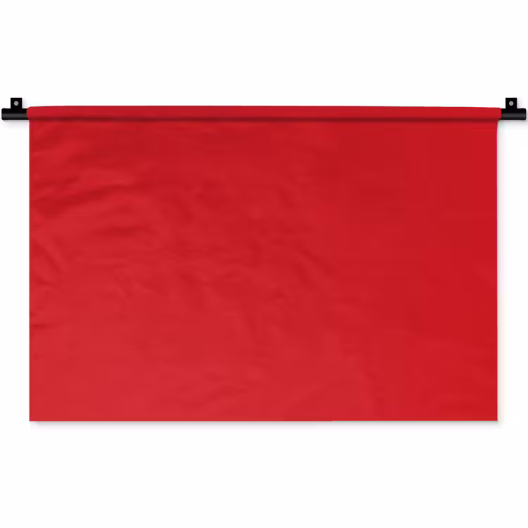 Crimson - Velvet - Rood Wandkleed katoen klein 269 -zz3d