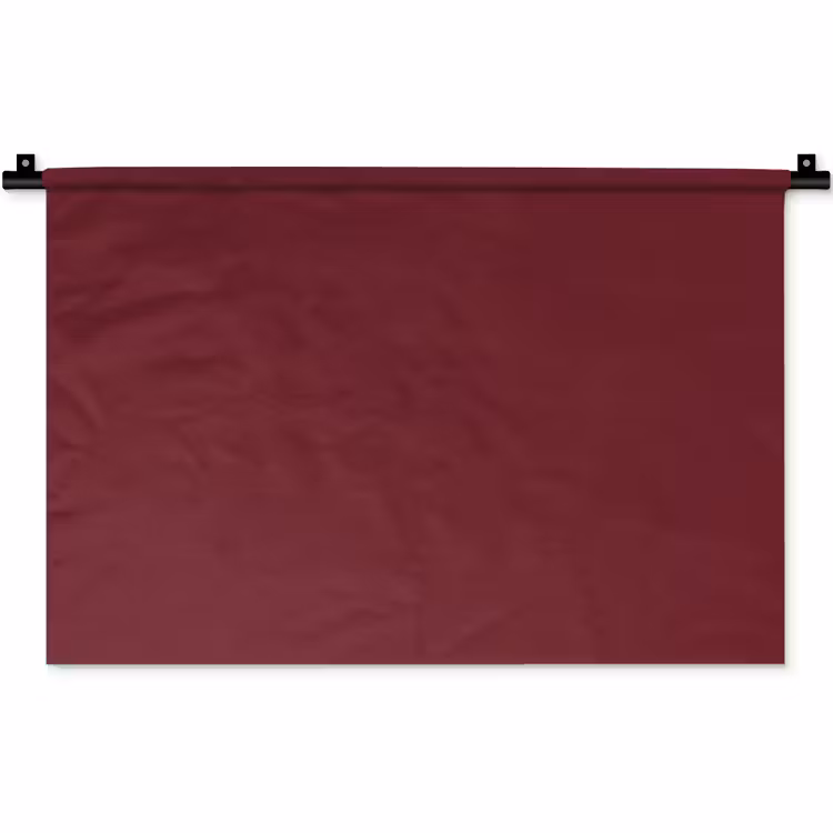 Dark - Garnet - Rood Wandkleed katoen klein 269 -zz3d