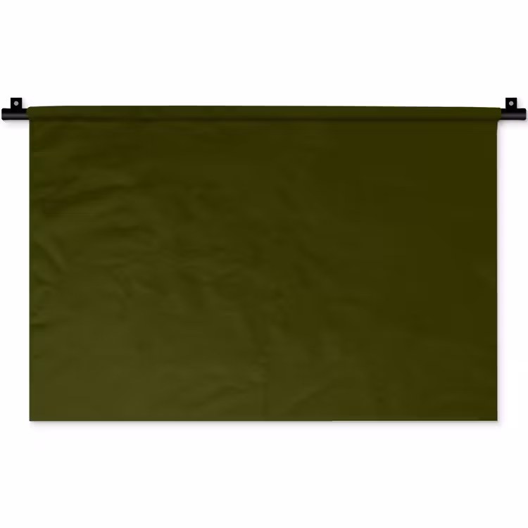 Dark - Olive - Groen Wandkleed katoen klein 269 -zz3d