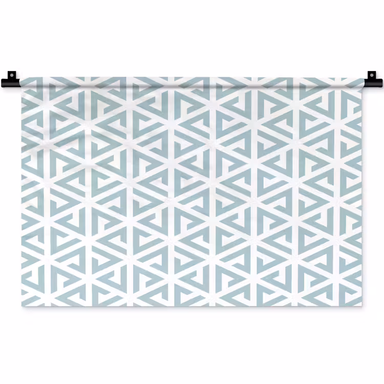 Design - Geometrie - Patroon - Driehoek Wandkleed katoen klein 269 -zz3d
