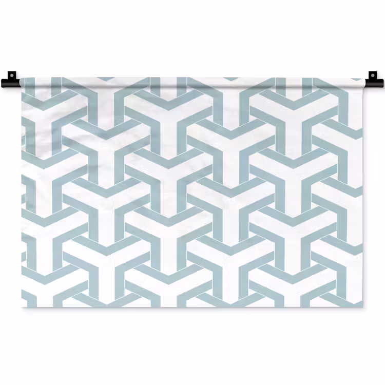 Design - Lijn - Patroon Wandkleed katoen klein 269 -zz3d