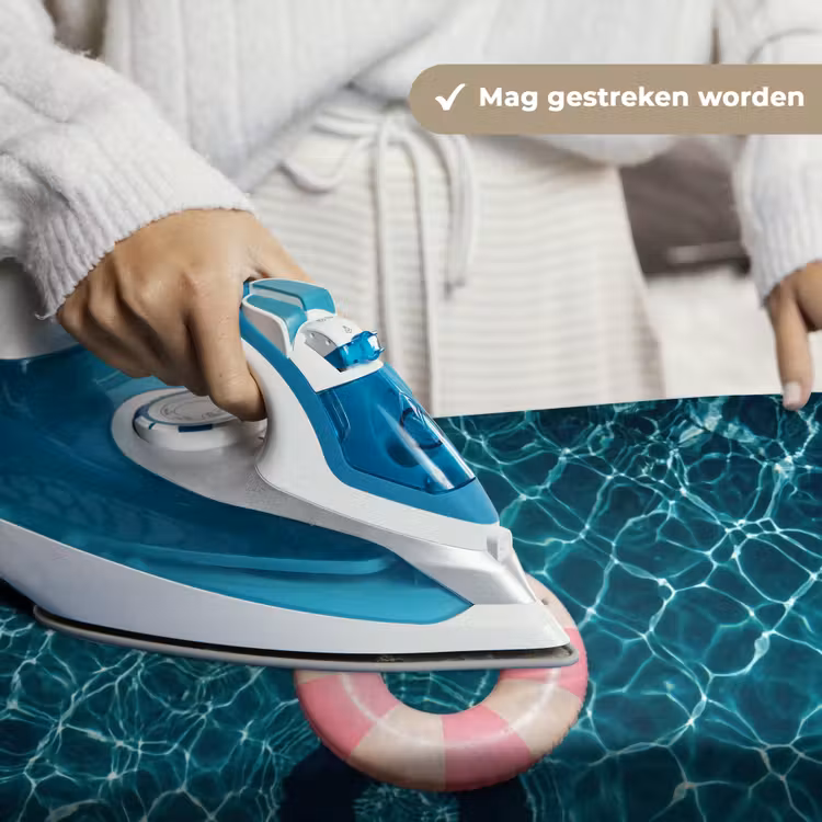 Drijvend - Zwemband - Water Wandkleed katoen klein -sfeer9