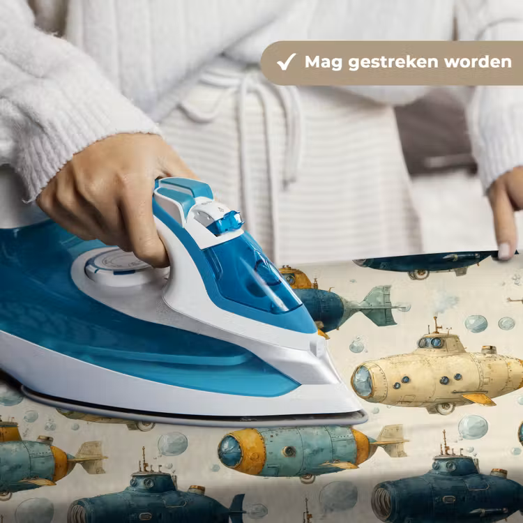 Duikboot - Fantasie - Kleurrijk Wandkleed katoen klein 269 -sfeer9