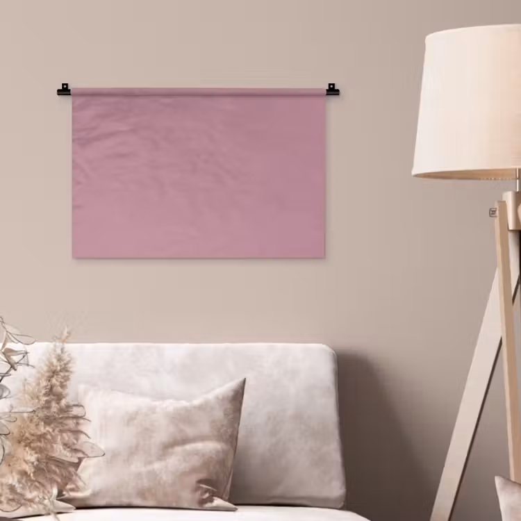 Dusty - Mauve - Paars Wandkleed katoen klein 269 -sfeer4