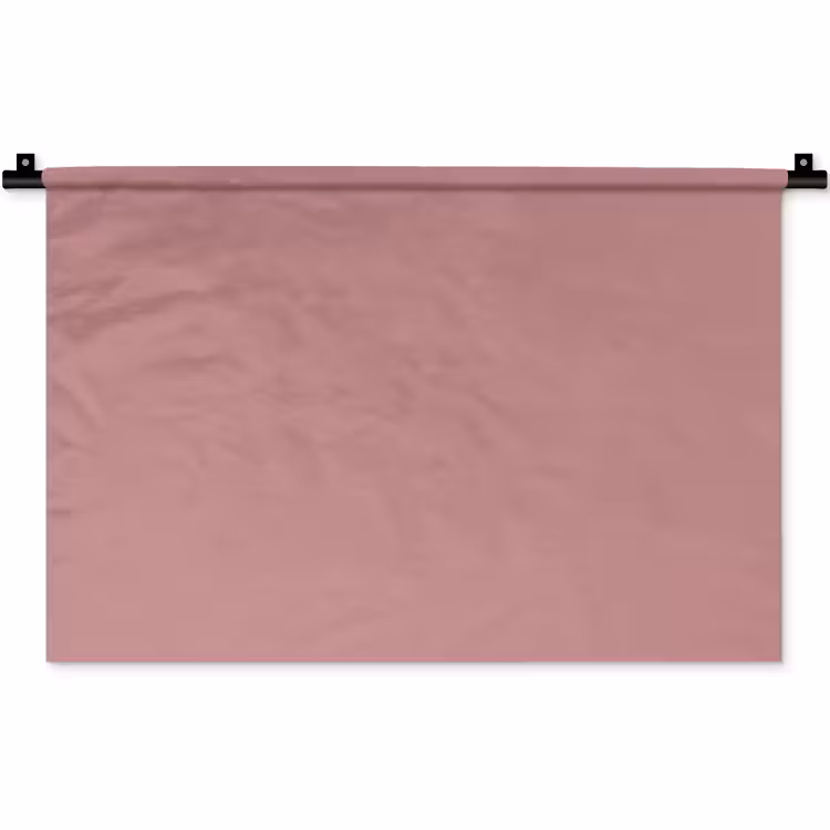 Dusty - Rose - Roze Wandkleed katoen klein 269 -zz3d
