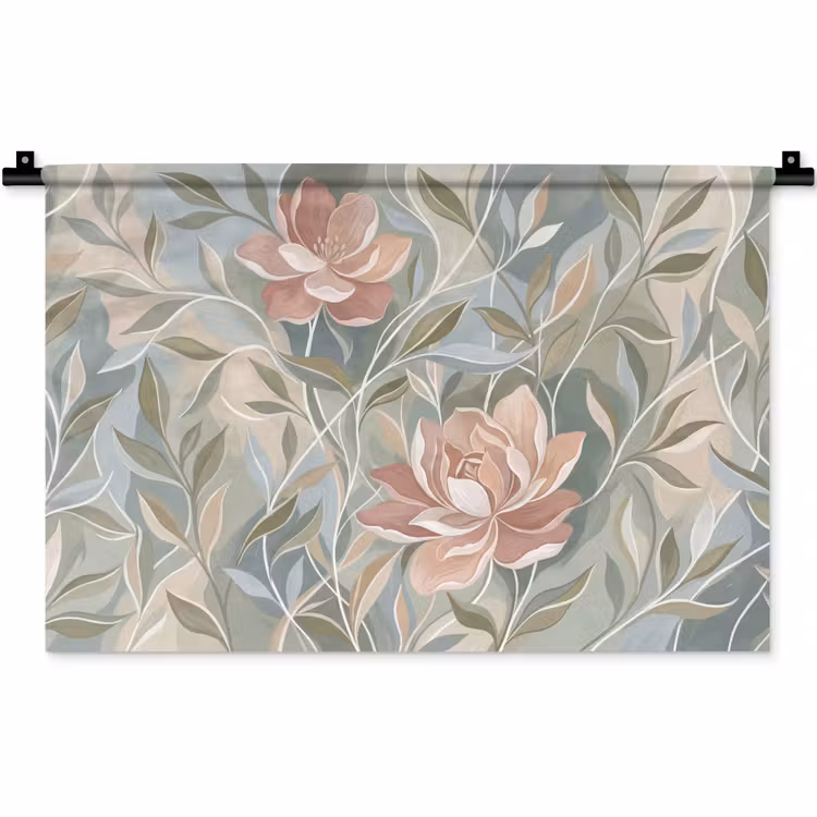 Elegant - Romantiek - Roze Wandkleed katoen klein -zz3d