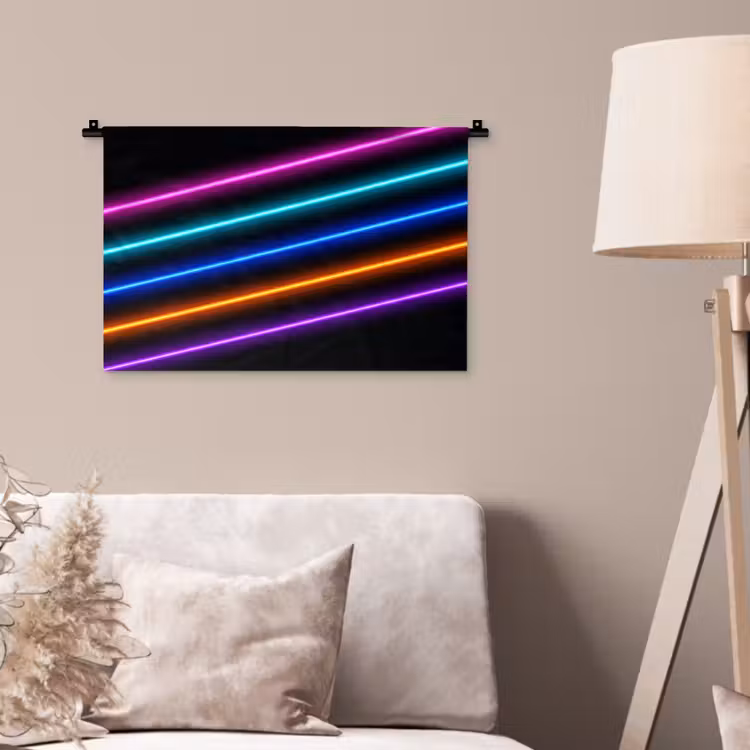 Esthetiek - Retro - Neon Wandkleed katoen klein -sfeer4