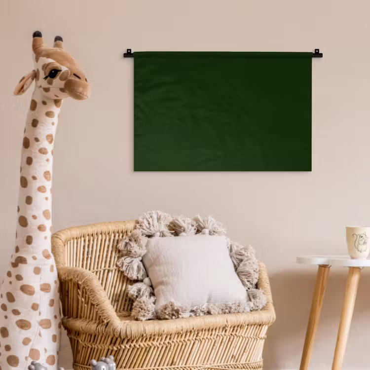 Forest - Green - Groen Wandkleed katoen klein 269 -wsfeer5_kind