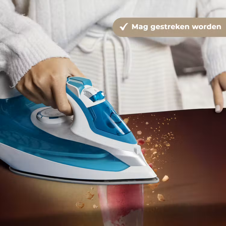 Framboos - Smoothie - Drinken - Roze Wandkleed katoen klein -sfeer9