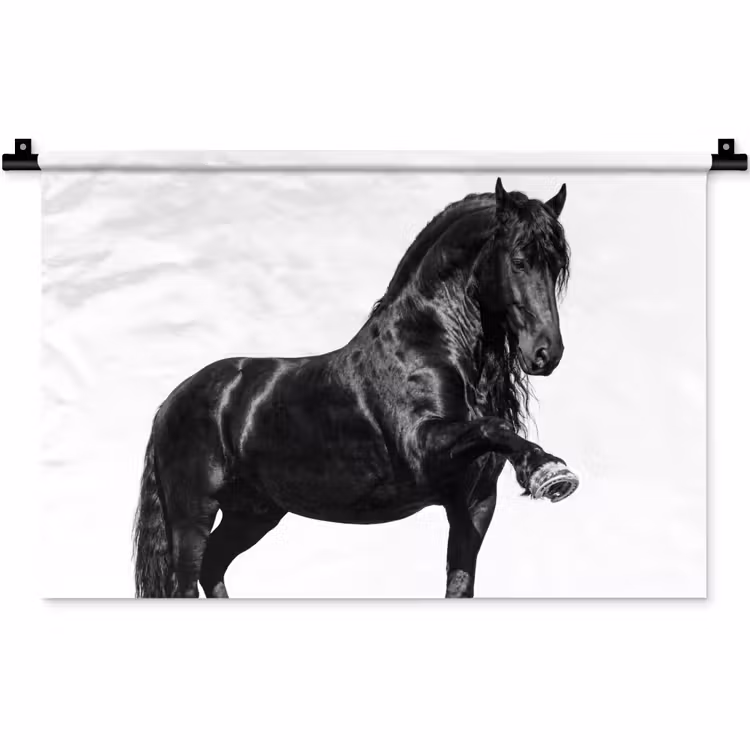 Fries - Hengst - Modern Wandkleed katoen klein -zz3d