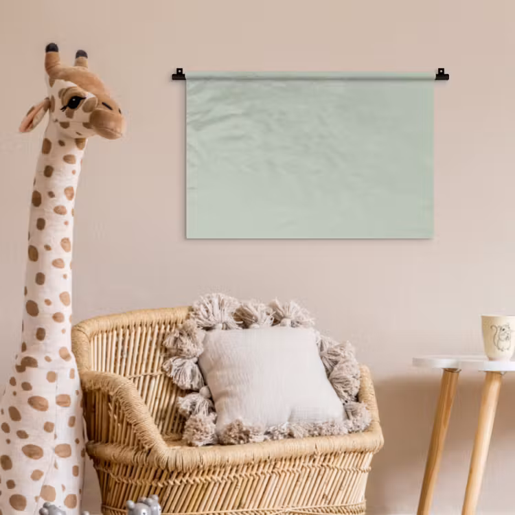 Frosted - Mint - Groen Wandkleed katoen klein 269 -wsfeer5_kind