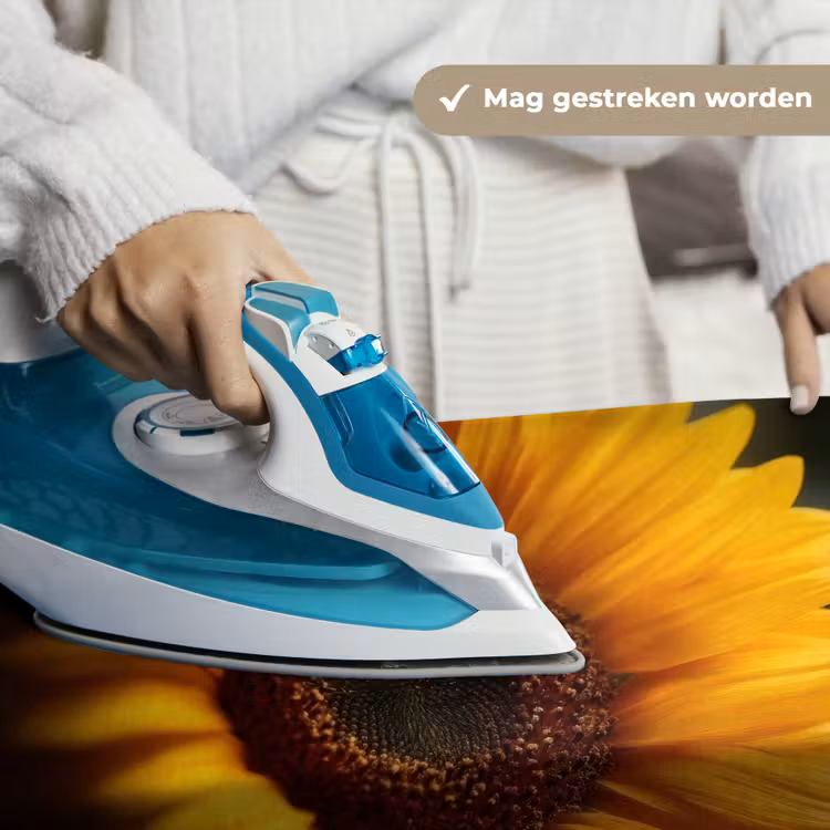 Geel - Zonnebloem - Zomers Wandkleed katoen klein -sfeer9