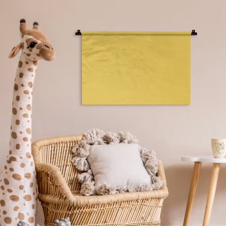 Golden - Victory - Geel Wandkleed katoen klein 269 -wsfeer5_kind