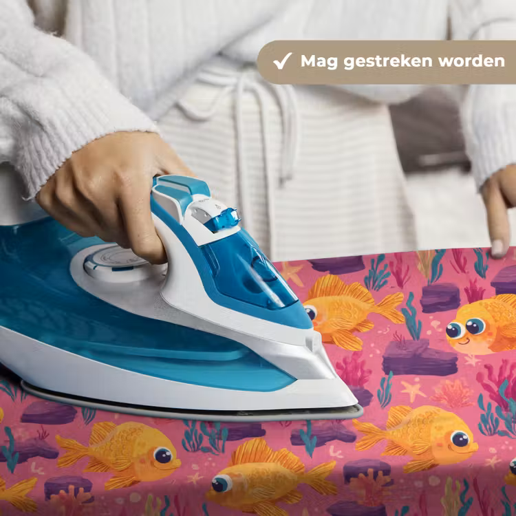 Goudvissen - Koraal - Kleurrijk Wandkleed katoen klein 269 -sfeer9