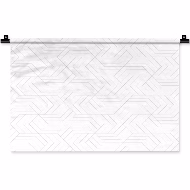 Grafisch - Patroon - Modern Wandkleed katoen klein 269 -zz3d