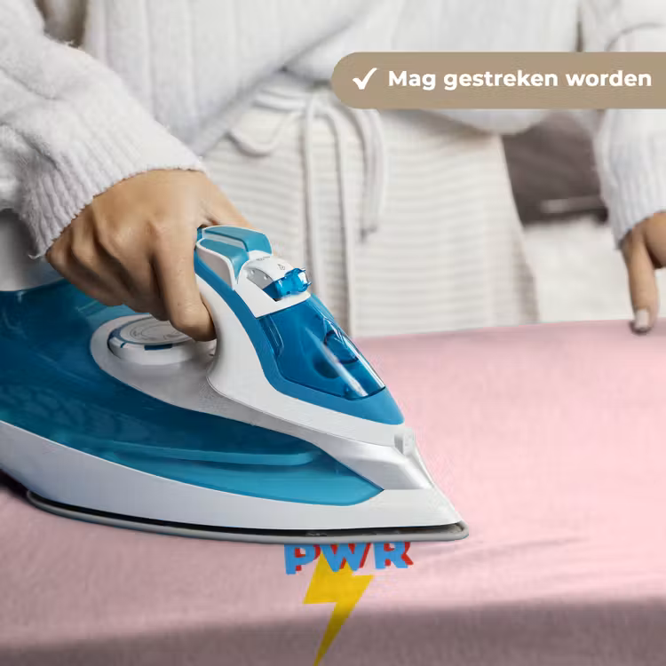 Grl pwr - Bliksem - Roze Wandkleed katoen klein -sfeer9