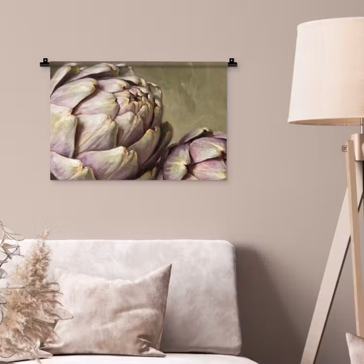 Wandkleed - Groente - Stilleven - Schilderij - Groente - Stilleven - Schilderij Wandkleed katoen klein