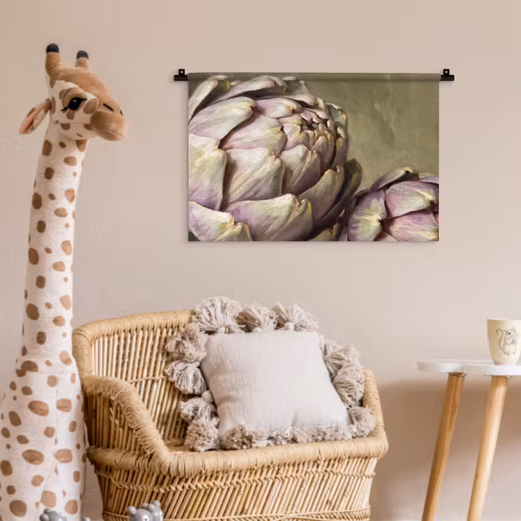 Wandkleed - Groente - Stilleven - Schilderij - Groente - Stilleven - Schilderij Wandkleed katoen klein