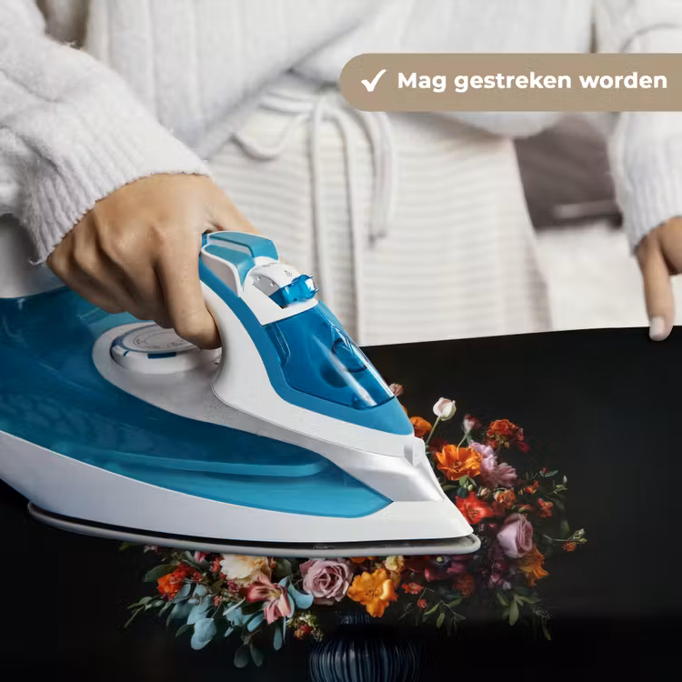 Groot - Bloemen - Vaas - Boeket Wandkleed katoen klein -sfeer9