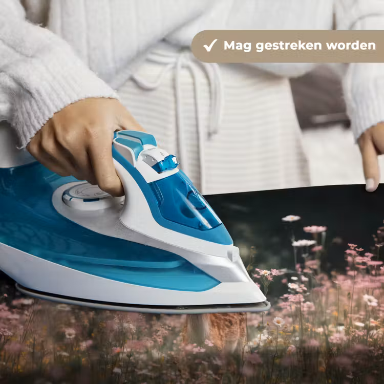 Hert - Wilde bloemen - Bos Wandkleed katoen klein -sfeer9